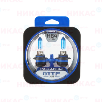 MTF - HB4(9006)-12v55w 5500K Palladium 