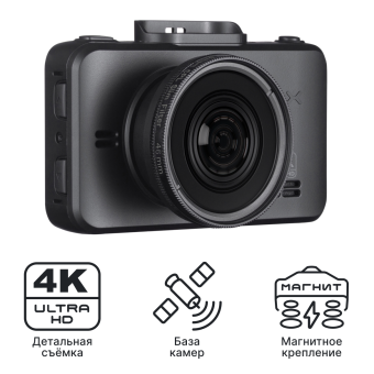 Видеорегистратор iBOX RoadScan 4K WiFi GPS Dual