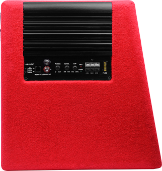 Сабвуфер активный URAL АС-У12А Красный